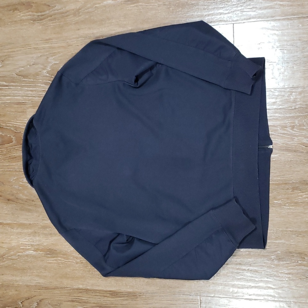 (M) Calvin Klein Light Hoodless Coat Outdoor Business Fancy Navy Utility Classy - Picture 10 of 10